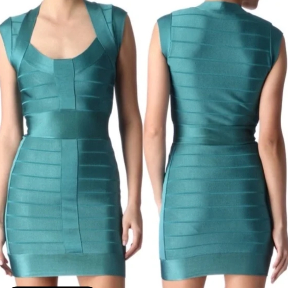 French Connection Teal Mini Dress